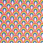 Preview: Baumwolljersey Rainbows by Lycklig Design von Swafing